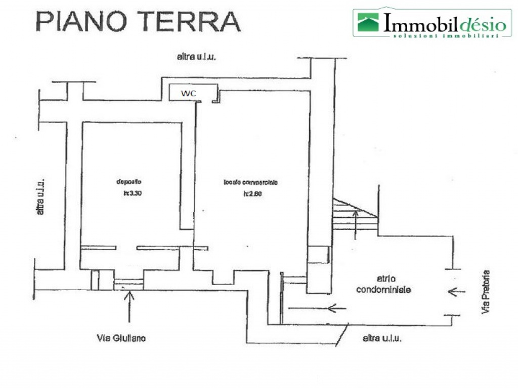 via Pretoria 133, 85100 Potenza, POTENZA, BASILICATA, 2 Stanze Stanze,Commerciale,Vendita,via Pretoria ,1468